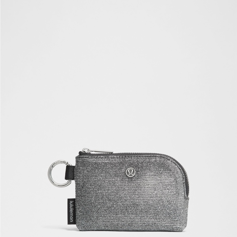 Lululemon Clippable Card Pouch * Glitter